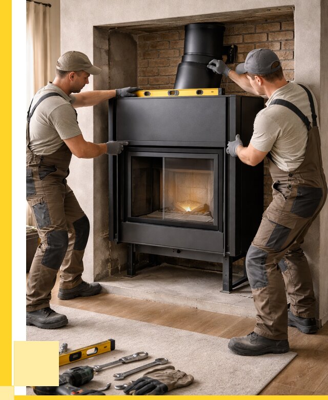 Установка каминных топок в Чусовой под ключ от 18806 р. | ЭриданЧсв