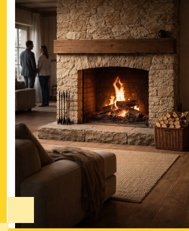 Открытые камины под ключ в Чусовой от 156720 р. ЭриданЧсв