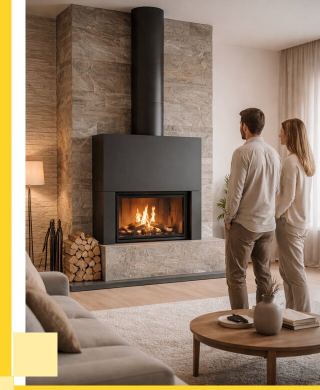 Закрытые камины под ключ в Чусовой от 125376 р., ЭриданЧсв