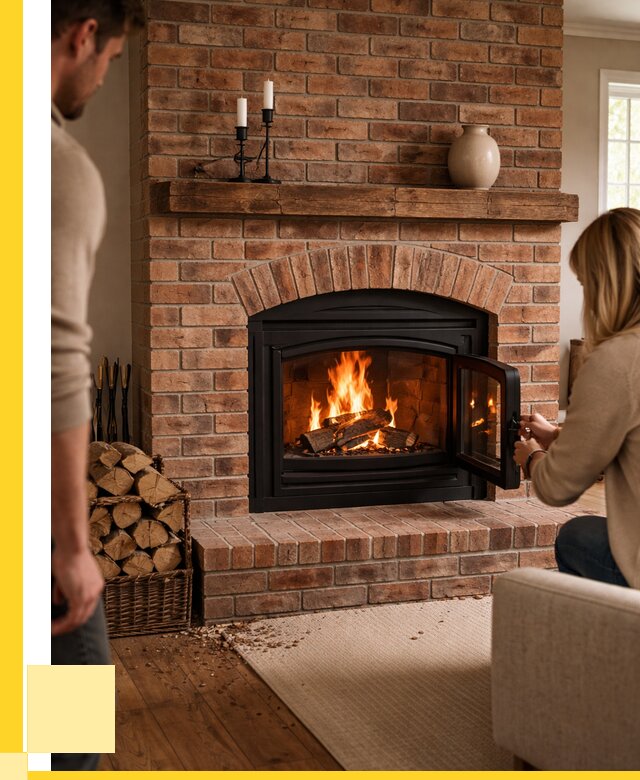 Кирпичные камины под ключ в Чусовой от 156720 р. | ЭриданЧсв