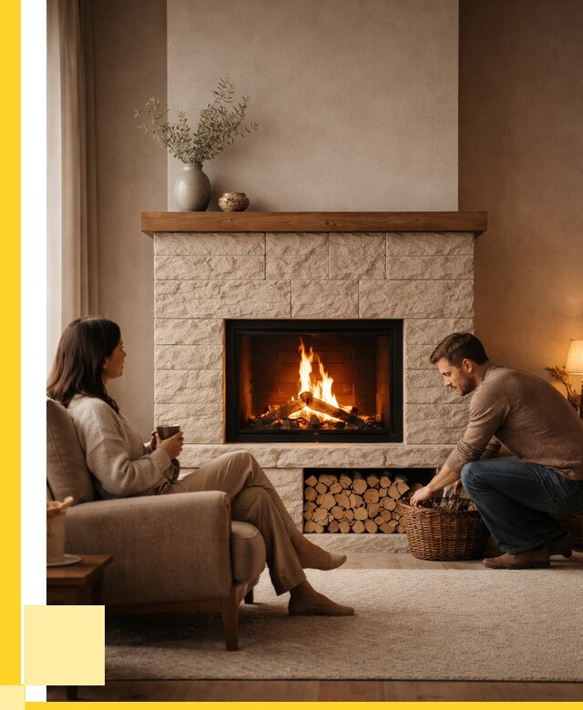 Камины для дома в Чусовой под ключ от 156720 р. | ЭриданЧсв