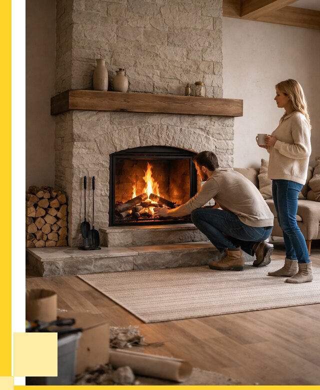 Камины для загородного дома в Чусовой от 365680 р., ЭриданЧсв