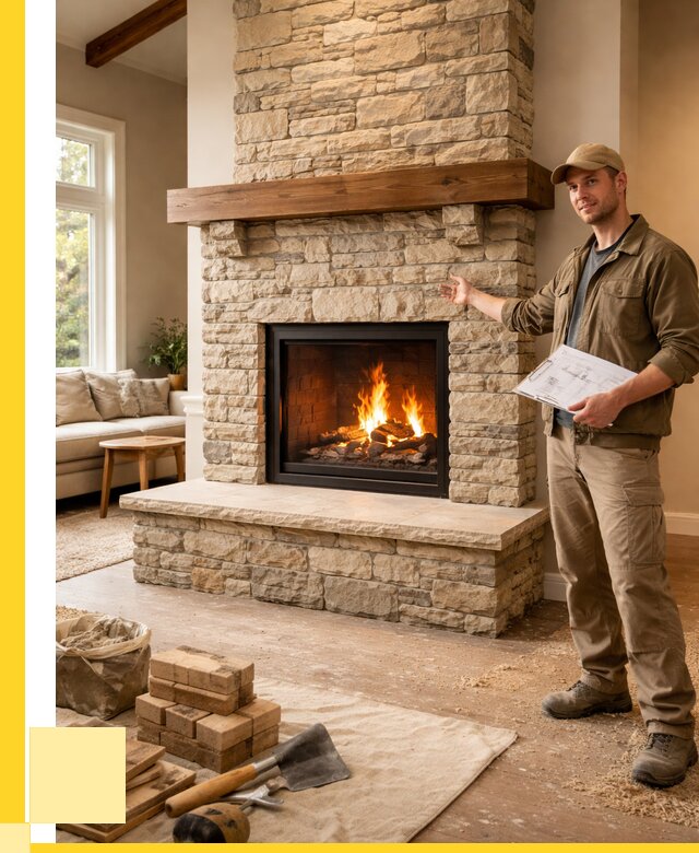 Камины под ключ в Чусовой от 188064 р. | ЭриданЧсв — установка