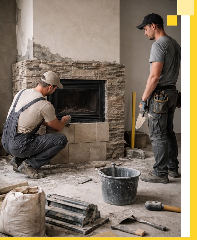 Камины под ключ в Чусовой: проект, изготовление и монтаж