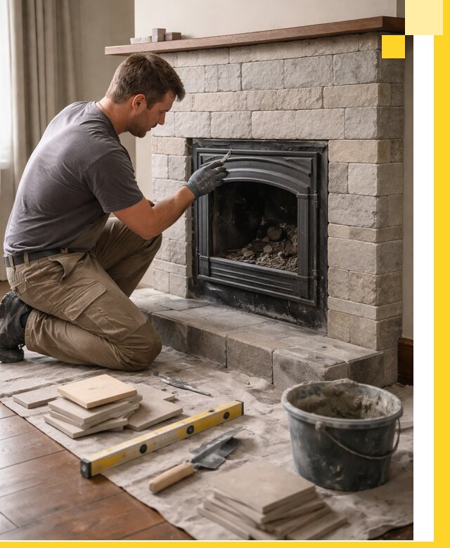 Профессиональный ремонт каминов в Чусовой восстановление и сервис