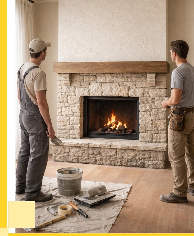 Отделка каминов в Чусовой от 6791 р. под ключ | ЭриданЧсв