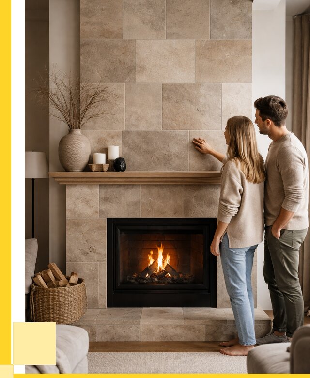 Облицовка каминов керамогранитом в Чусовой от 4702 р. | ЭриданЧсв