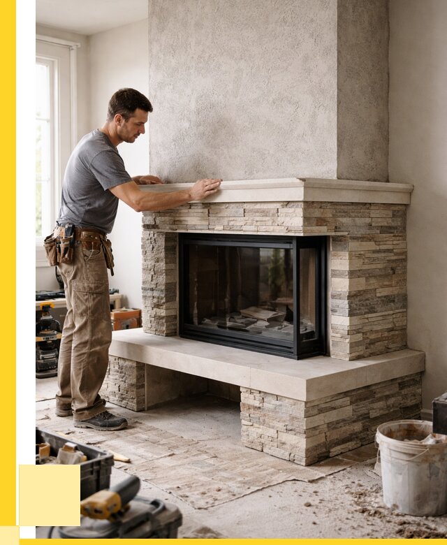 Изготовление каминов под ключ в Чусовой от 156720 р. | ЭриданЧсв