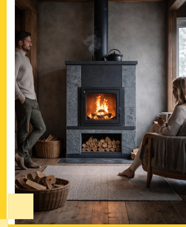 Каминопечи из кирпича в Чусовой под ключ от 125376 р., ЭриданЧсв