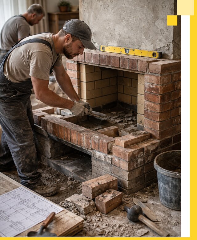 Изготовление и установка каминопечей под ключ в Чусовой