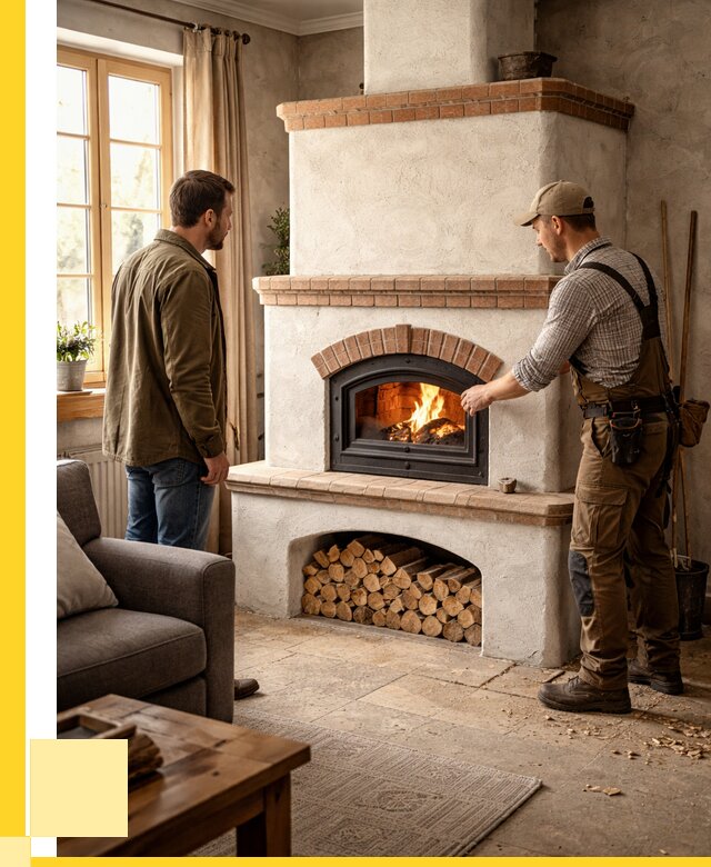 Печи камины в Чусовой: кирпичные, изразцовые от 62688 р. | ЭриданЧсв