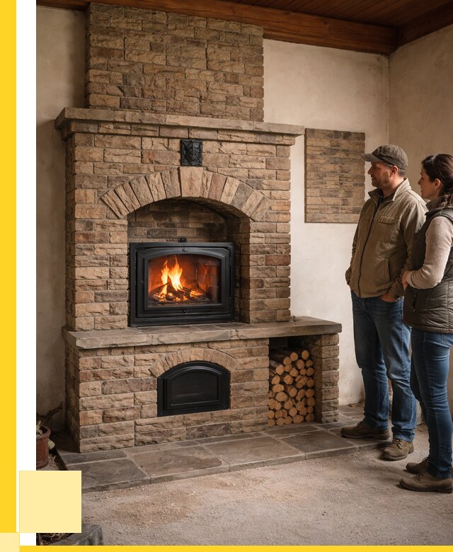 Кирпичная печь под ключ в Чусовой от 156720 р. | ЭриданЧсв