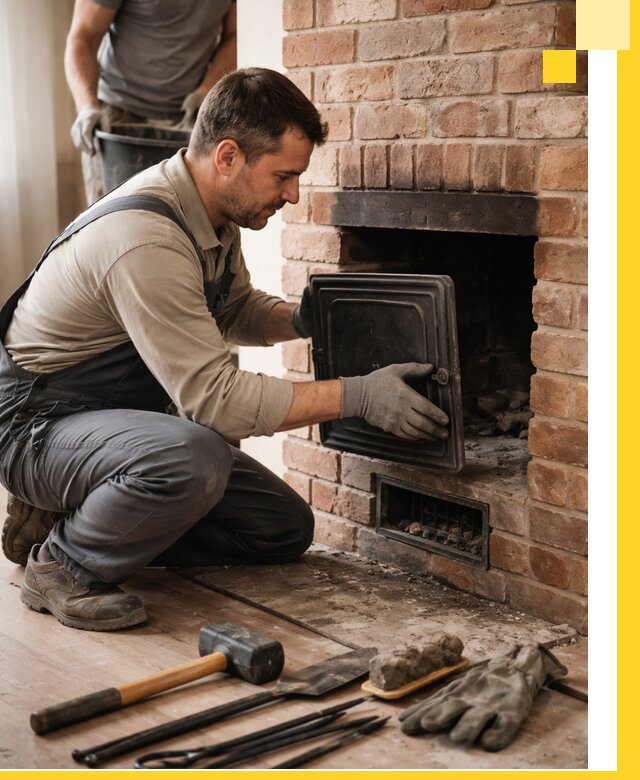 Ремонт печей в Чусовой с гарантией качества и безопасности