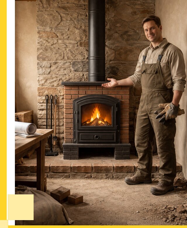 Печи отопительные из кирпича в Чусовой от 83584 р., ЭриданЧсв