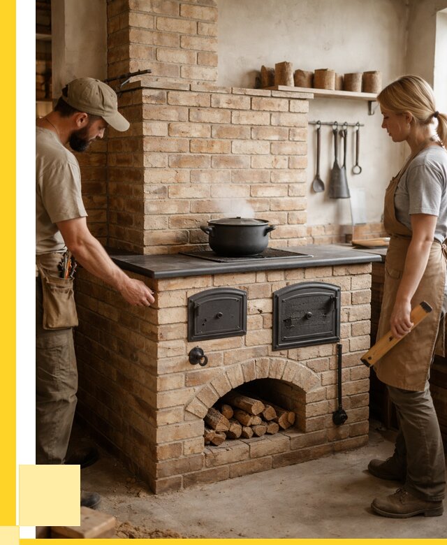 Варочно отопительные печи в Чусовой от 94032 р. | ЭриданЧсв