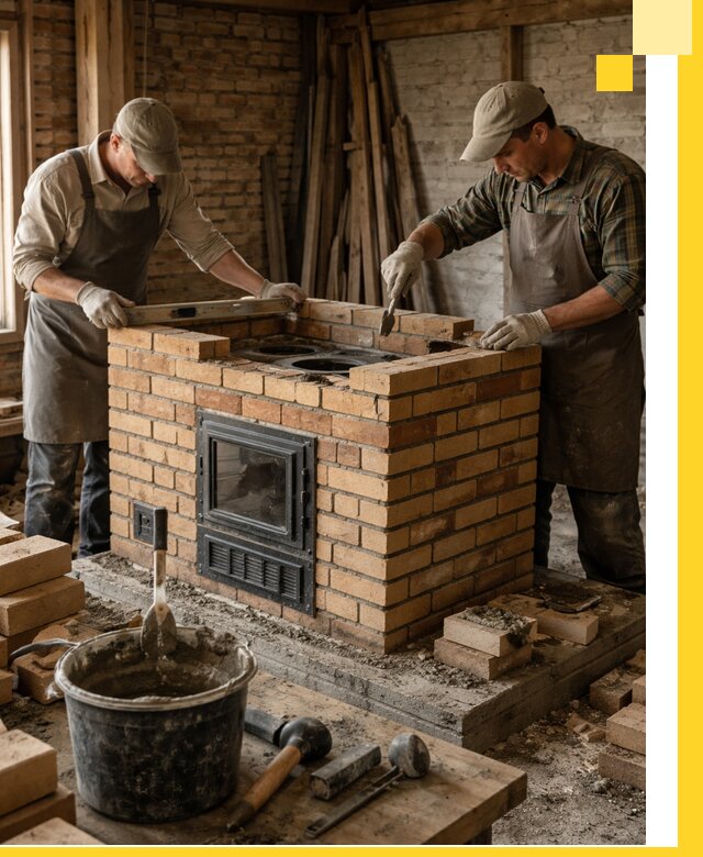 Изготовление и установка варочных печей под ключ в Чусовой