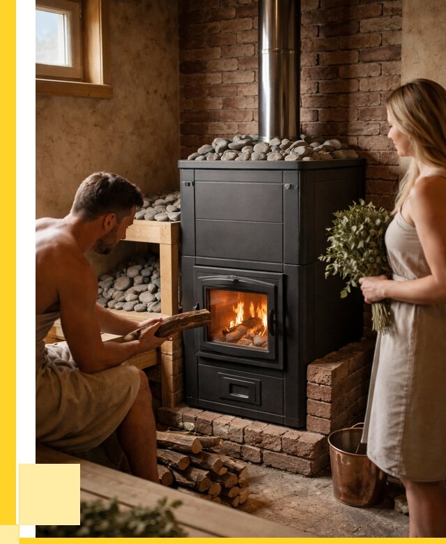 Кирпичная печь для бани на заказ в Чусовой от 57464 р. | ЭриданЧсв