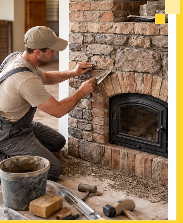 Печи для дома под ключ в Чусовой, установка и доставка