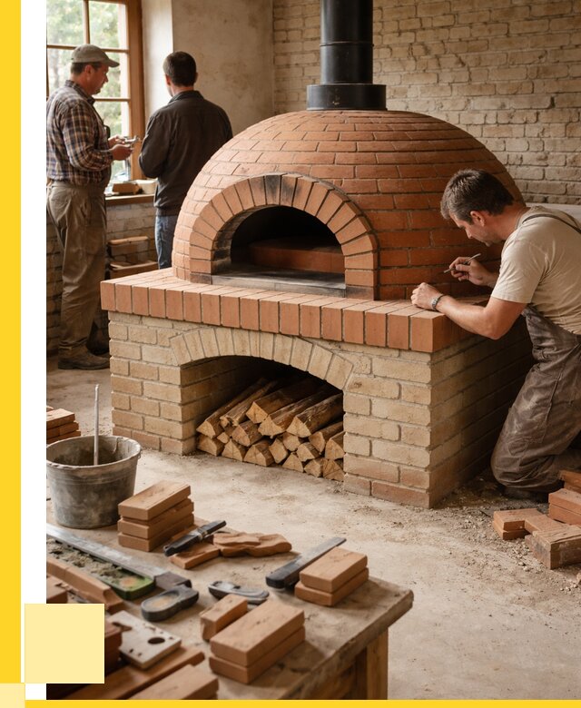 Помпейская печь дровяная для пиццы в Чусовой | ЭриданЧсв от 208960 р.