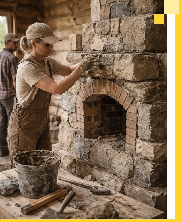 Каменные печи на заказ и монтаж в Чусовой, долговечные решения