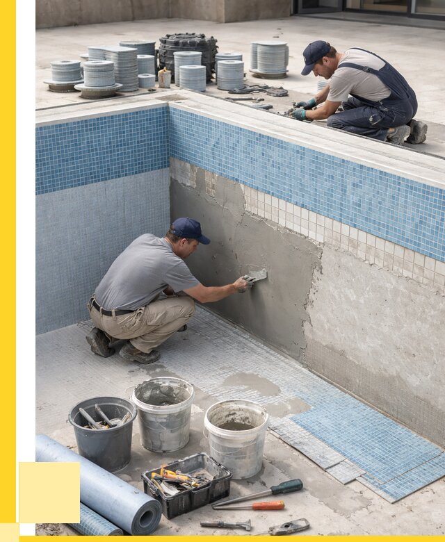 Ремонт и обслуживание бассейнов в Чусовой от 26120 р. | ЭриданЧсв