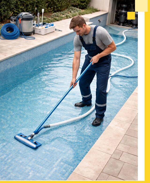 Профессиональная чистка бассейнов и фильтров в Чусовой под ключ