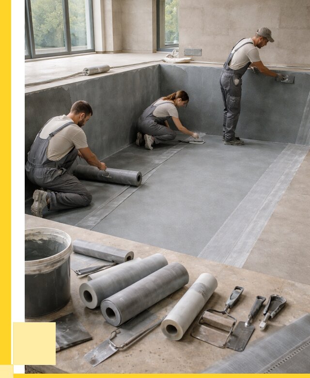 Гидроизоляция бассейнов в Чусовой от 2090 р., ЭриданЧсв