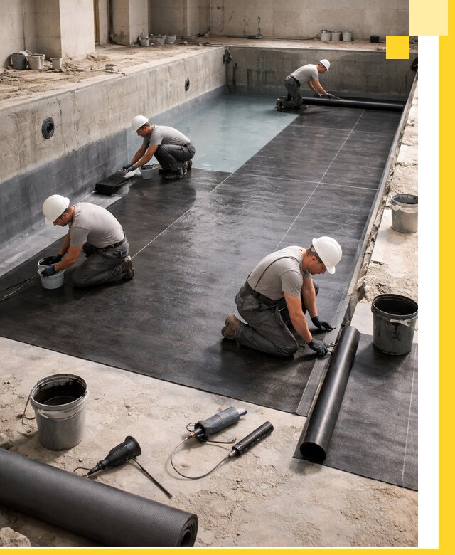 Профессиональная гидроизоляция бассейнов и чаш в Чусовой под ключ