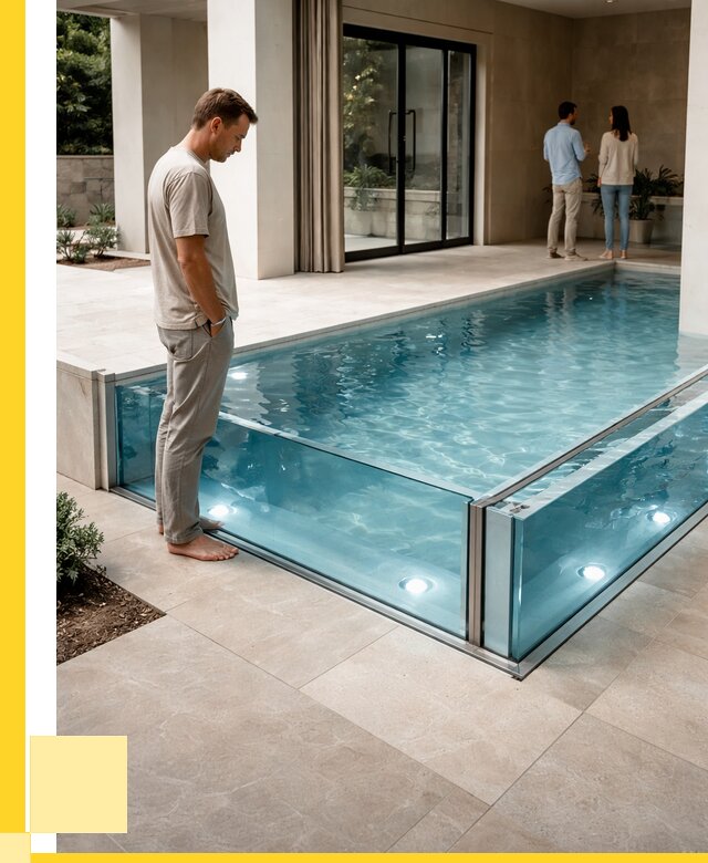 Стеклянные бассейны в Чусовой от 1253760 р. | ЭриданЧсв — мозаика