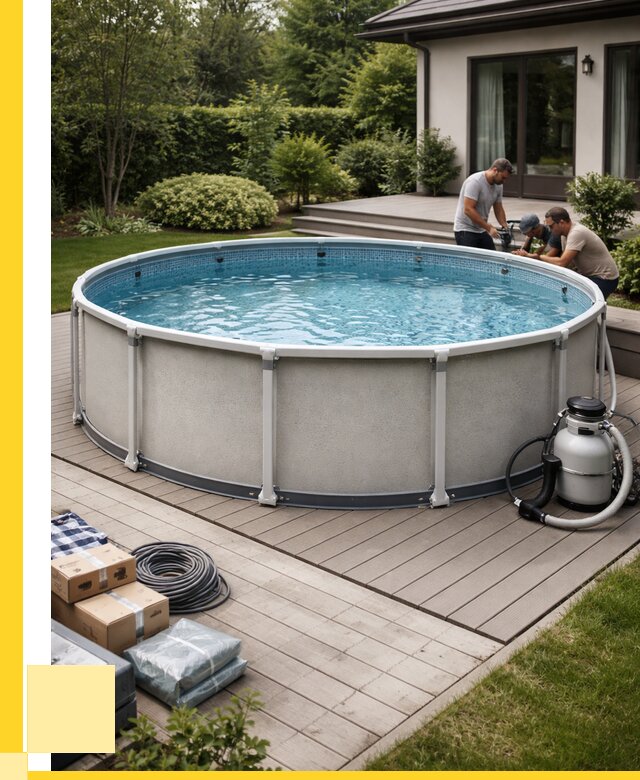 Купить каркасные бассейны в Чусовой от 47016 р. | ЭриданЧсв