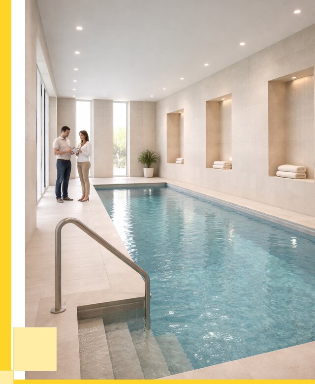 Бассейны в помещении под ключ в Чусовой от 1567200 р. | ЭриданЧсв