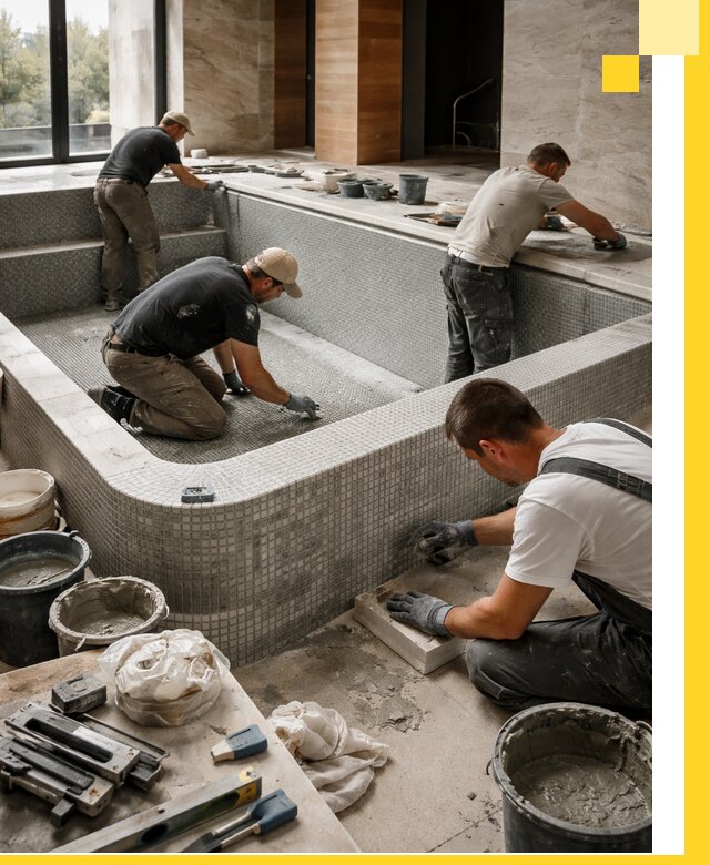 Строительство и установка СПА бассейнов под ключ в Чусовой