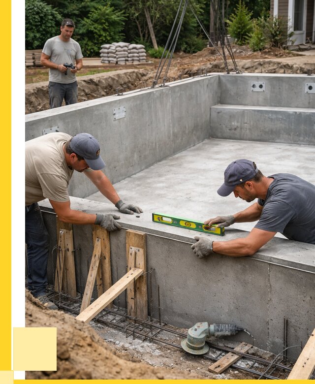 Монтаж чаши бассейна в Чусовой под ключ от 261200 р., ЭриданЧсв