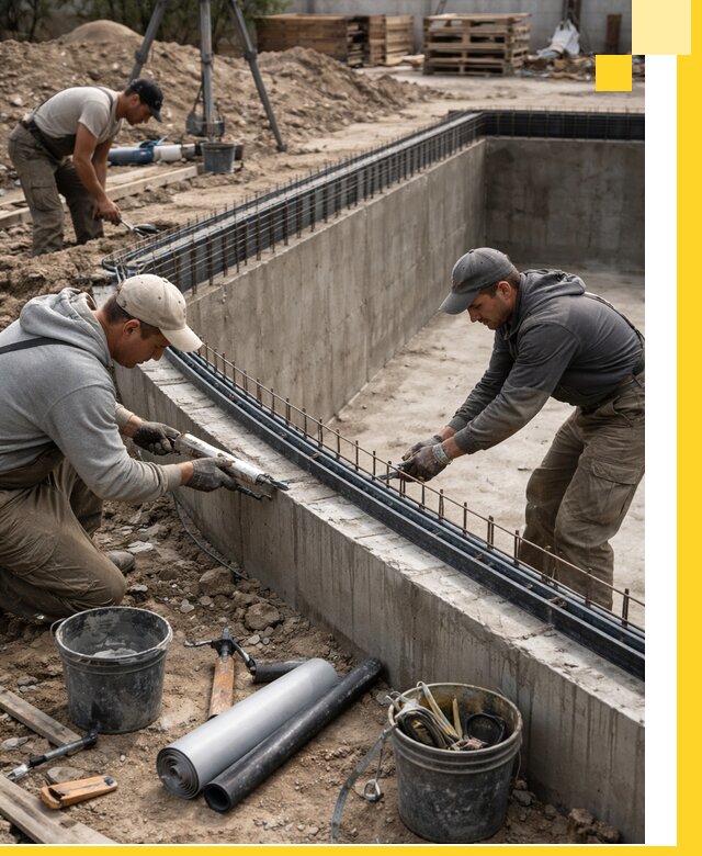 Качественный монтаж чаши бассейна в Чусовой под ключ с гарантией