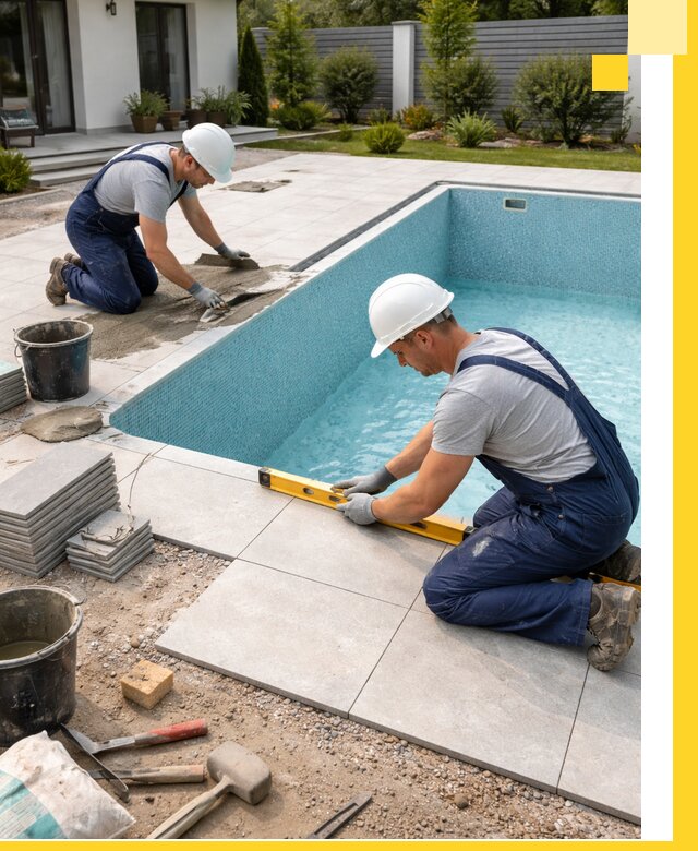 Строительство и монтаж плавательных бассейнов под ключ в Чусовой