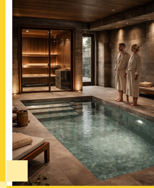 Сауна с большим бассейном в Чусовой от 1253760 р. ЭриданЧсв