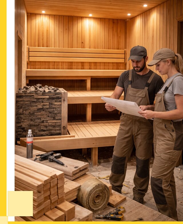 Строительство саун в Чусовой под ключ от 261200 р., ЭриданЧсв