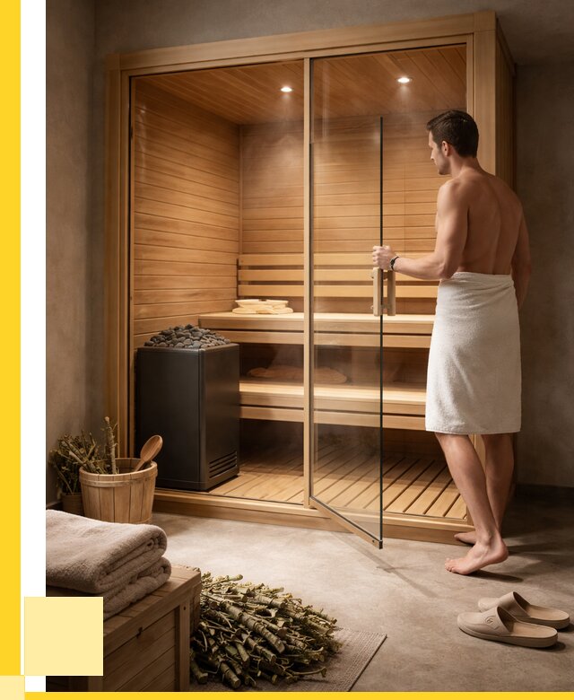 Купить мини сауны для дома в Чусовой от 73136 р. ЭриданЧсв