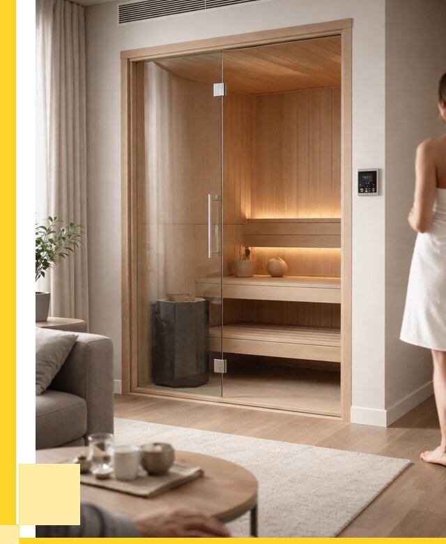 Сауна в квартире под ключ в Чусовой от 125376 р. ЭриданЧсв