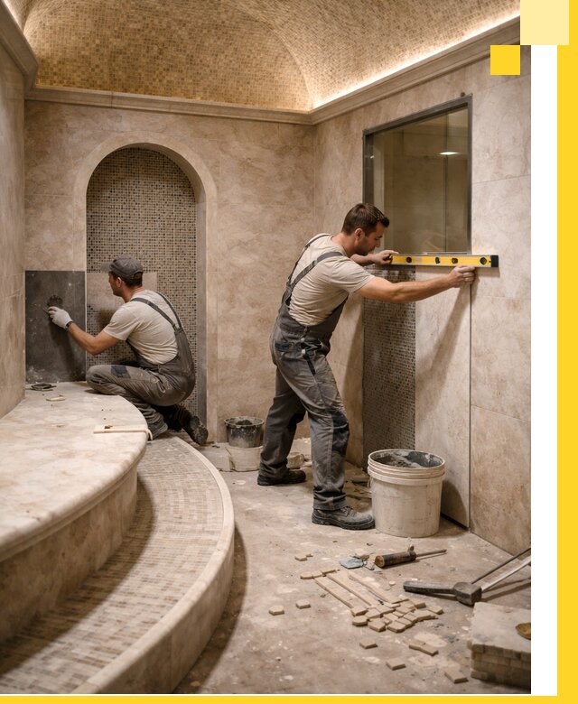 Проектирование и строительство саун с хамамом под ключ в Чусовой