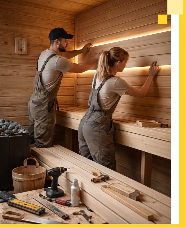 Дизайн саун и бань под ключ с индивидуальным проектом в Чусовой