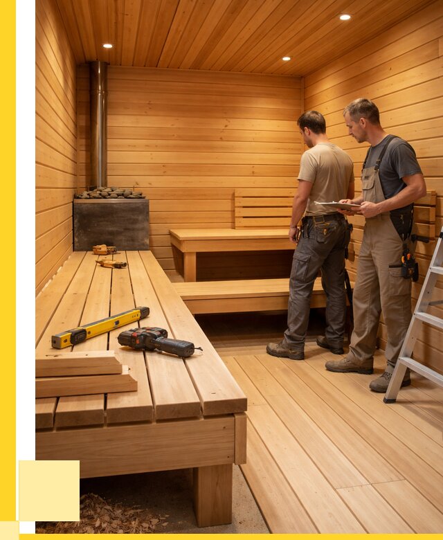 Отделка бань и саун в Чусовой по цене от 4702 р. | ЭриданЧсв