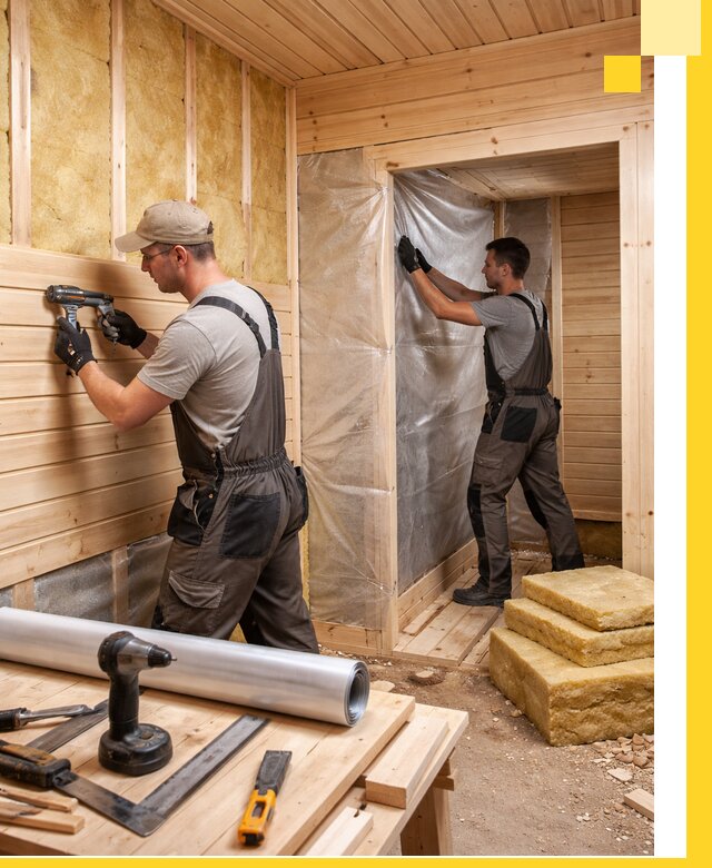 Бани под ключ в Чусовой с проектом и полным монтажом