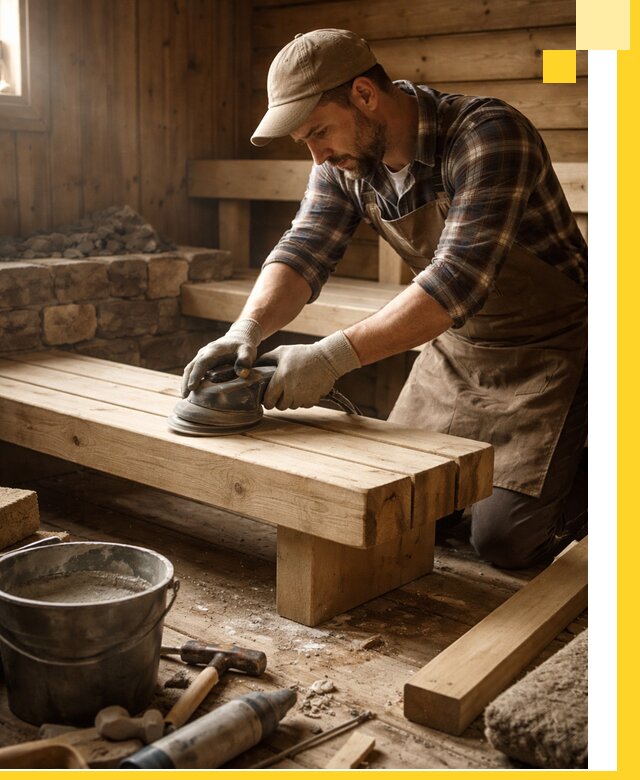 Ремонт бань под ключ в Чусовой с гарантией качества и сроков