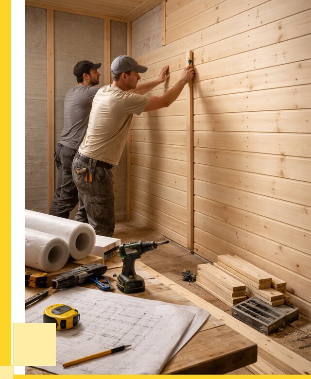 Обшивка бани вагонкой в Чусовой от 1254 р., ЭриданЧсв