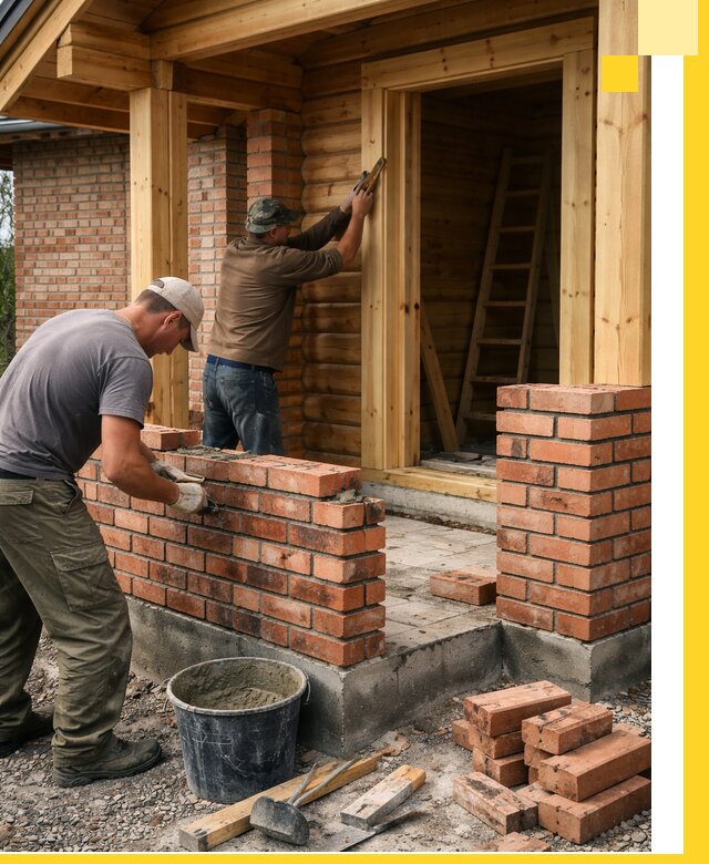 Строительство кирпичных бань под ключ в Чусовой с гарантией качества