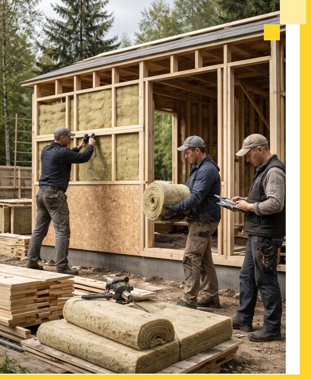 Проектирование и строительство каркасных бань в Чусовой под ключ