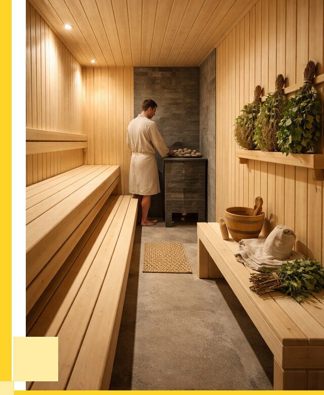 Отделка парной под ключ в Чусовой от 365680 р. | ЭриданЧсв