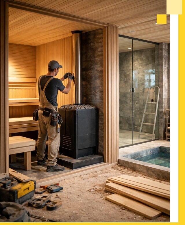 Полное строительство банных комплексов под ключ в Чусовой