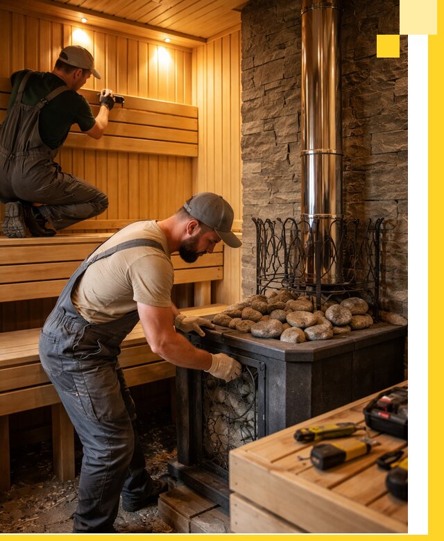 Комплексный дизайн бань, саун и зон отдыха в Чусовой